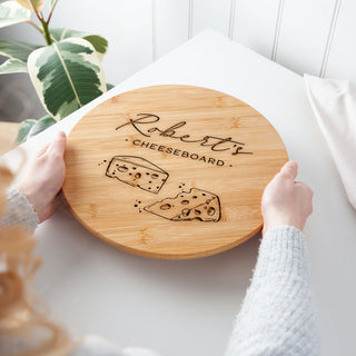 Personalised Wooden Cheeseboard