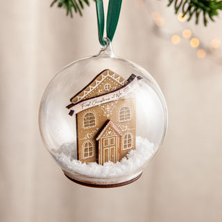 Gingerbread House New Home Bauble