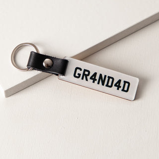 Personalised Number Plate Keyring