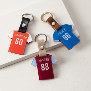 Team Colours Football Shirt Keyring