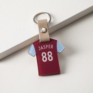 Team Colours Football Shirt Keyring