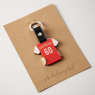 Team Colours Football Shirt Keyring