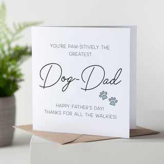 Greatest Pet Dad Father's Day Card