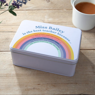 Rainbow Reasons You're The Best Treat Tin