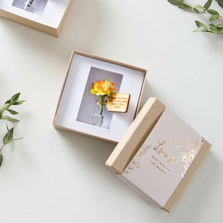 Personalised Forever Daffodils Keepsake