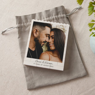 Personalised Valentine's Day Building Block Photo Print