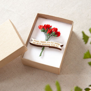 Forever Roses Personalised Keepsake