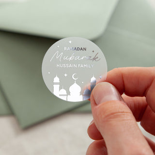 Starry Sky Ramadan & Eid Celebration Foiled Stickers