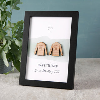 Rugby Character Couples Print