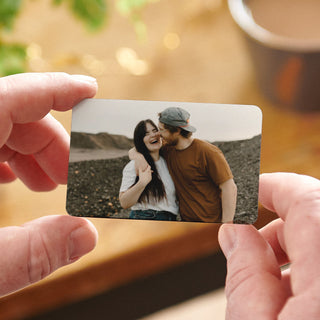 Personalised Photo Valentine's Day Wallet Card