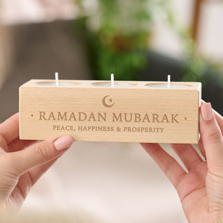 Personalised Ramadan & Eid Celebration Candle Holder