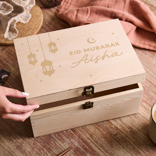 Lantern Design Ramadan & Eid Celebration Keepsake Box