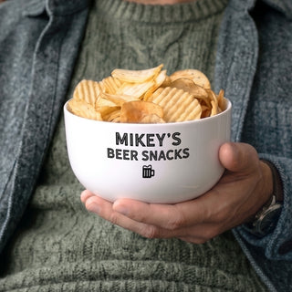 Personalised Dad's Snack Bowl