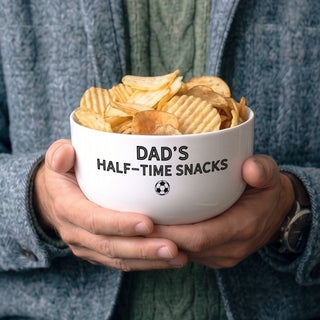 Personalised Dad's Snack Bowl