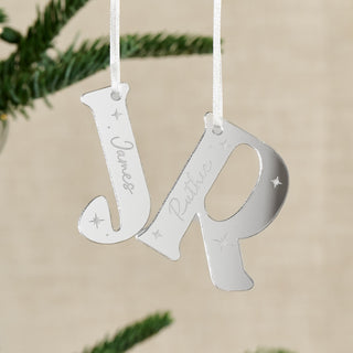 Family Initials Christmas Decoration Set