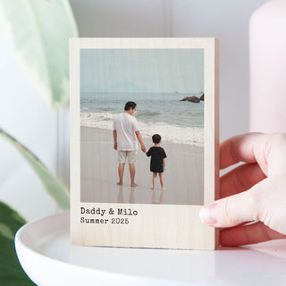 Special Memory Wooden Photo Block