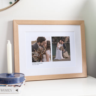 Double Photo Paper 1st Anniversary Print