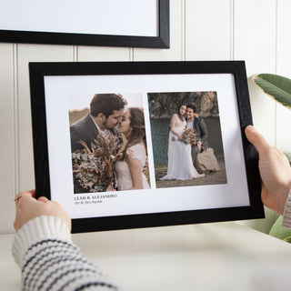 Double Photo Paper 1st Anniversary Print