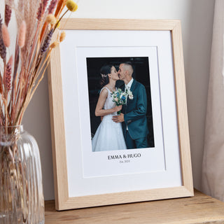 Photo Memory Paper Anniversary Print