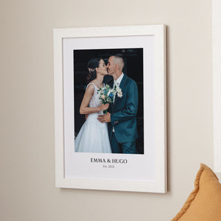 Photo Memory Paper Anniversary Print