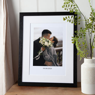 Custom Photo 1st Paper Anniversary Print