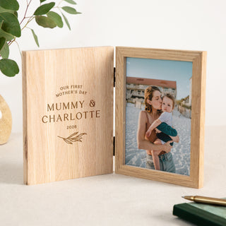 First Mother's Day Wooden Photo Frame
