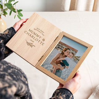 First Mother's Day Wooden Photo Frame