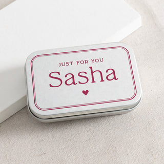 Special Anniversary Mini Photo Card Keepsake Tin