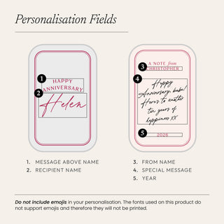 Forever Tulips Anniversary Keepsake in Mini Tin