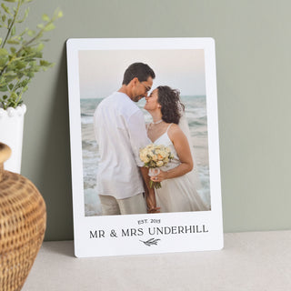 Photo Memory Tin Anniversary Metal Print