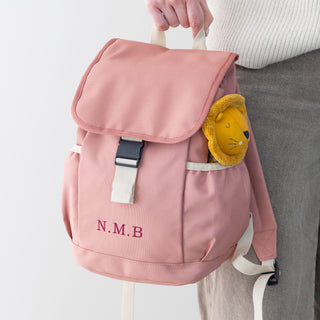 Embroidered Initials Personalised Kids Backpack