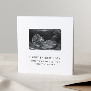 Personalised Photo Wallet Keepsake Fathers Day Card From Bump