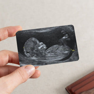 Personalised Photo Wallet Keepsake Fathers Day Card From Bump