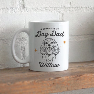 Best Dog Dad Personalised Mug