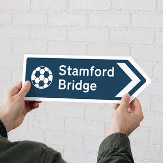 Favourite Place Metal Arrow Office Sign