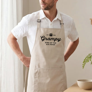 King of the Air Fryer Personalised Apron