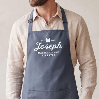 King of the Air Fryer Personalised Apron