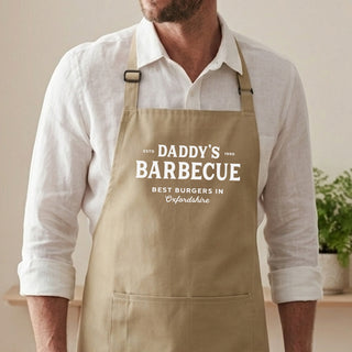 Dad's Barbecue Personalised Apron
