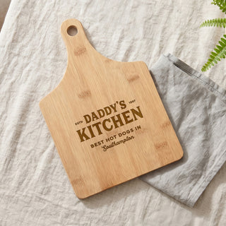 Personalised Engraved Wooden Serving Board