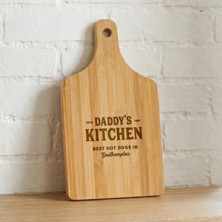 Personalised Engraved Wooden Serving Board