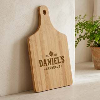 Engraved Wooden Barbecue Serving Board