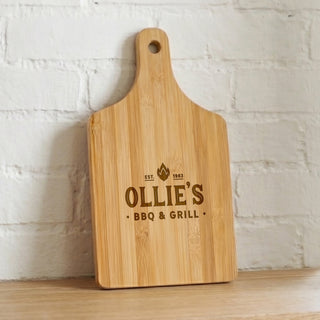 Engraved Wooden Barbecue Serving Board