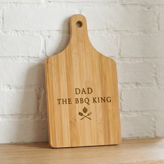 BBQ King Engraved Wooden Serving Board
