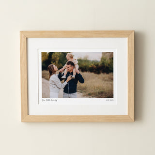 Personalised Framed Family Photo Print