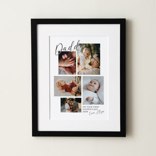 Personalised Father's Day Multi Photo Print