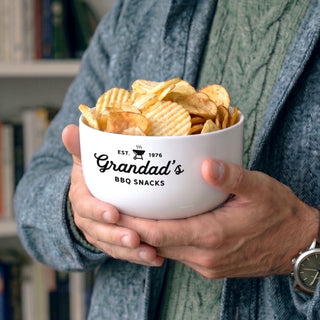 Personalised Snack Bowl For Him