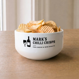 Personalised Icon Snack Bowl