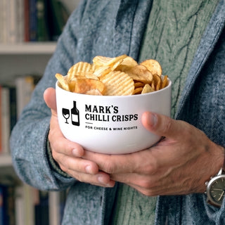 Personalised Icon Snack Bowl