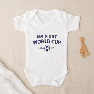 My First World Cup Personalised Babygrow