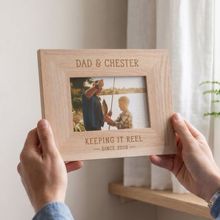 Fishing Memories Engraved Photo Frame